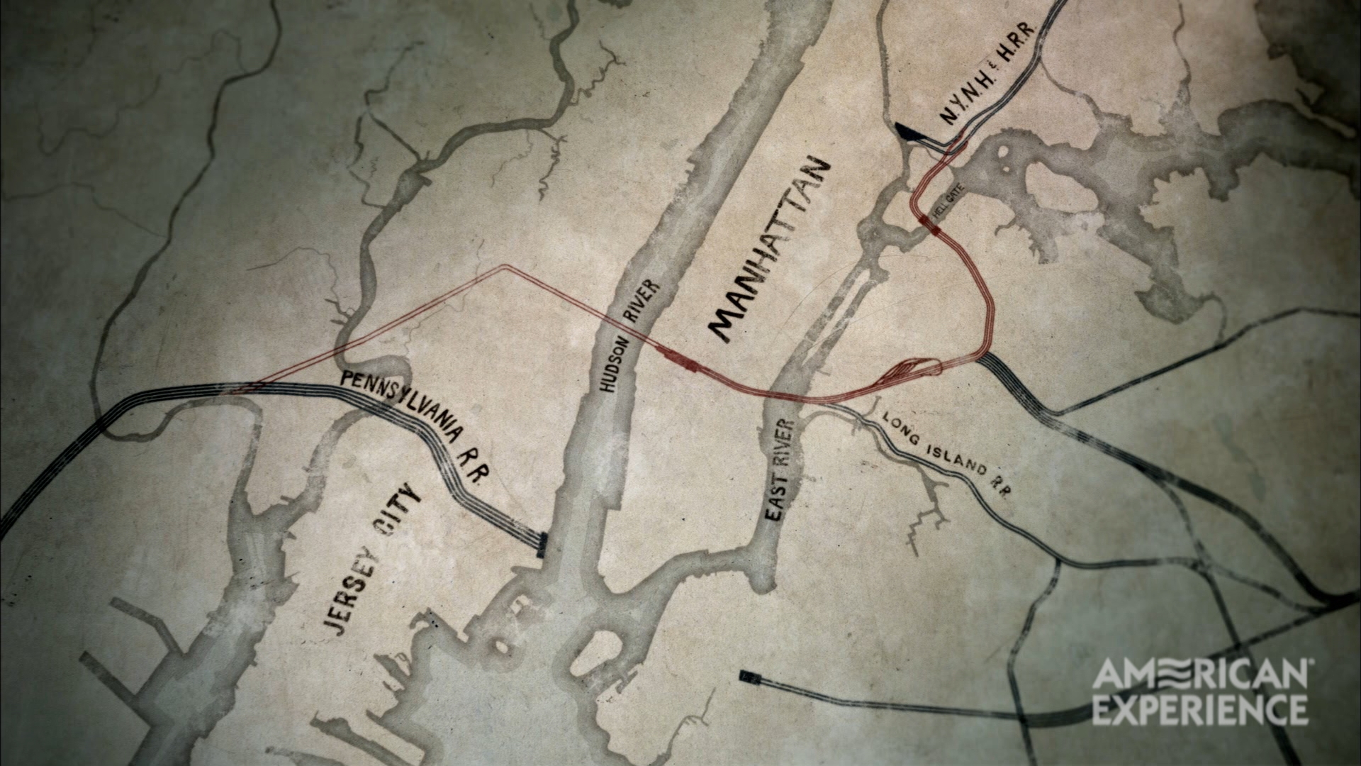 Unused Tunnels Nyc Map