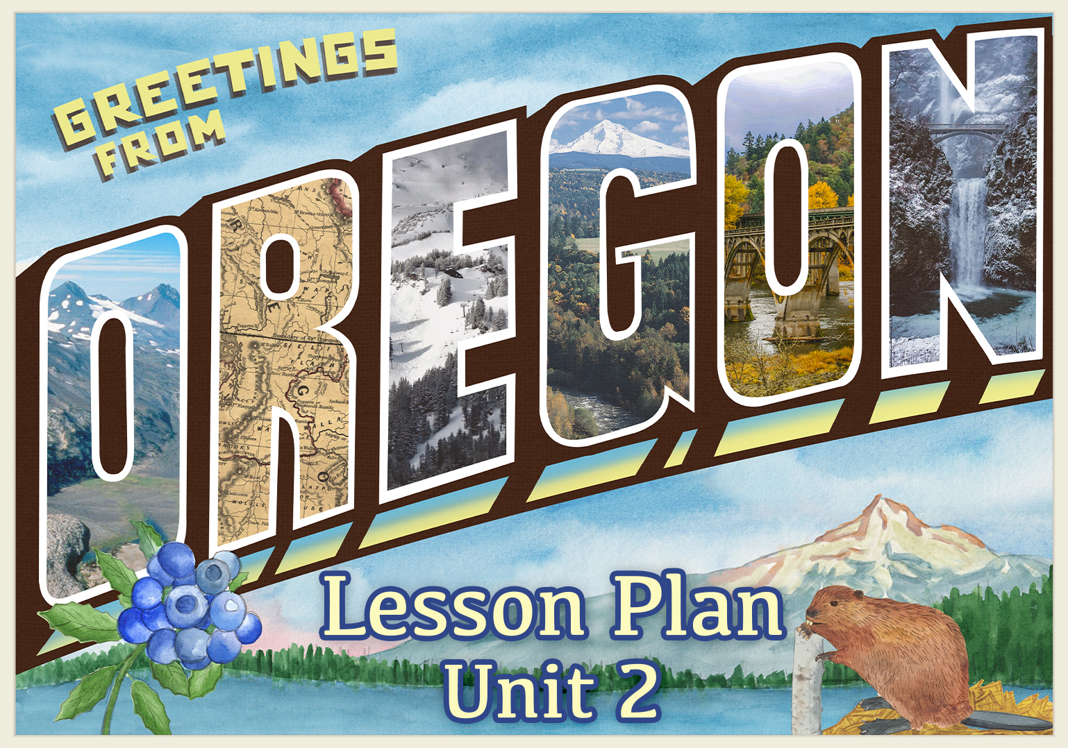 Oregon | Unit 2: Map Skills and Oregon’s Geography | Great States | PBS ...