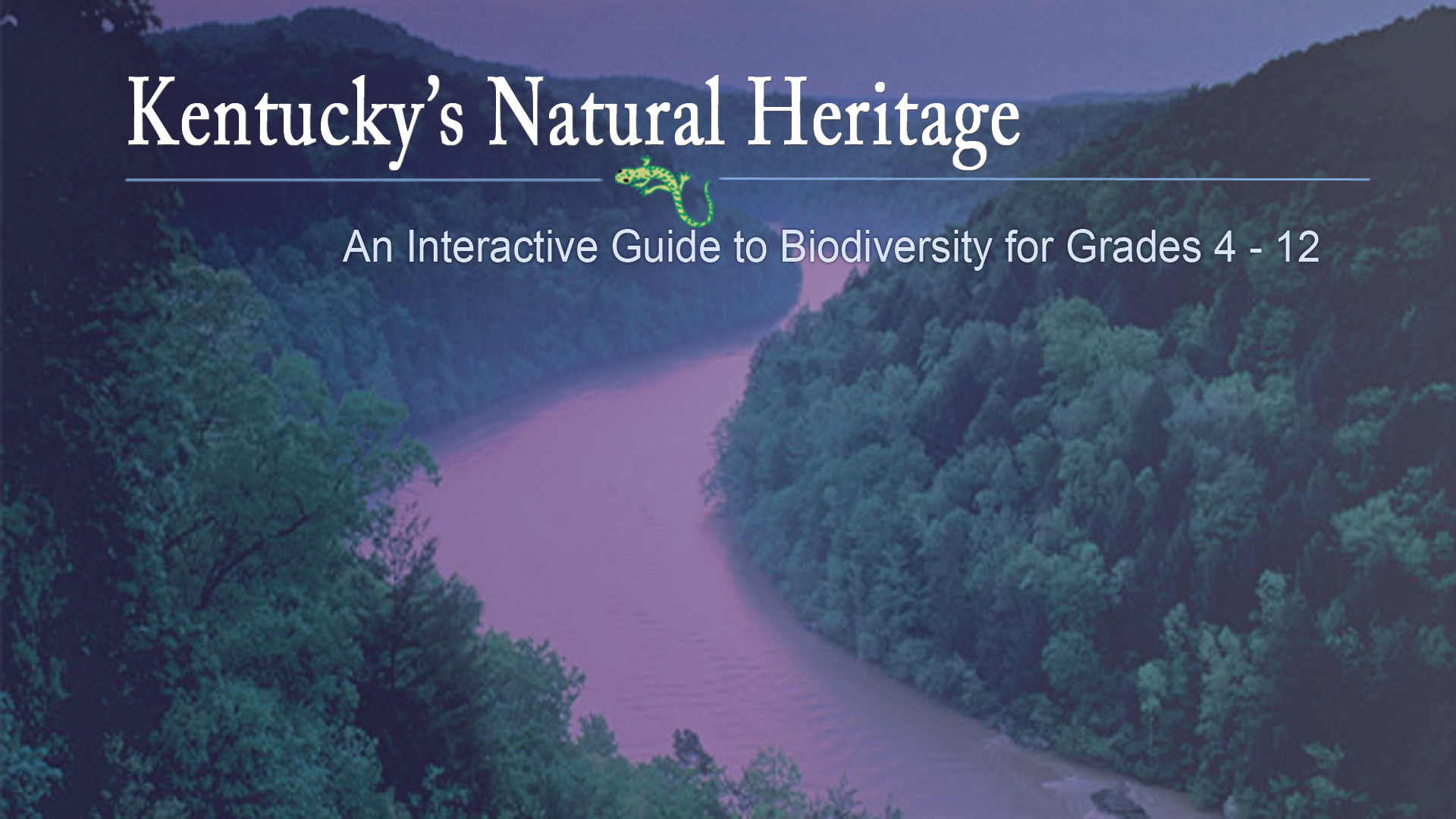 Kentucky's Natural Heritage An Interactive Guide to Biodiversity PBS