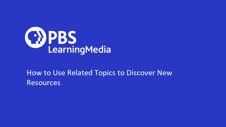 Pbs Topic PBS LearningMedia