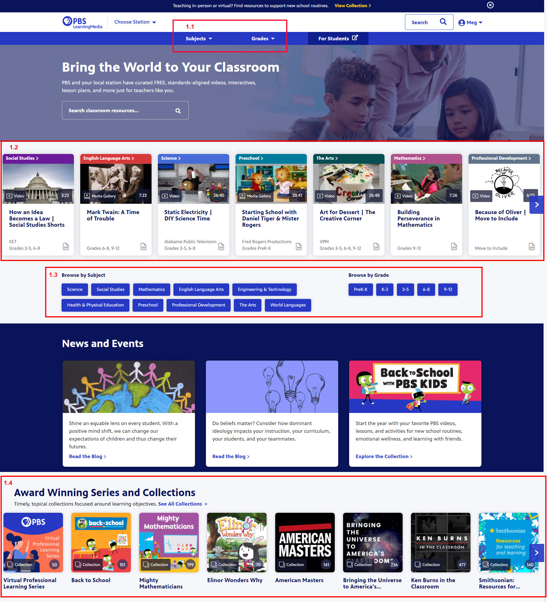 Pbs Resource Library PBS LearningMedia